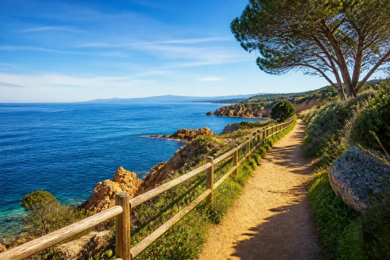 Promenade en bord de mer