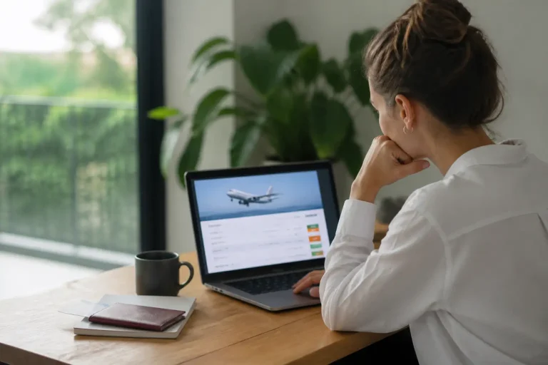 Réserver un billet d'avion