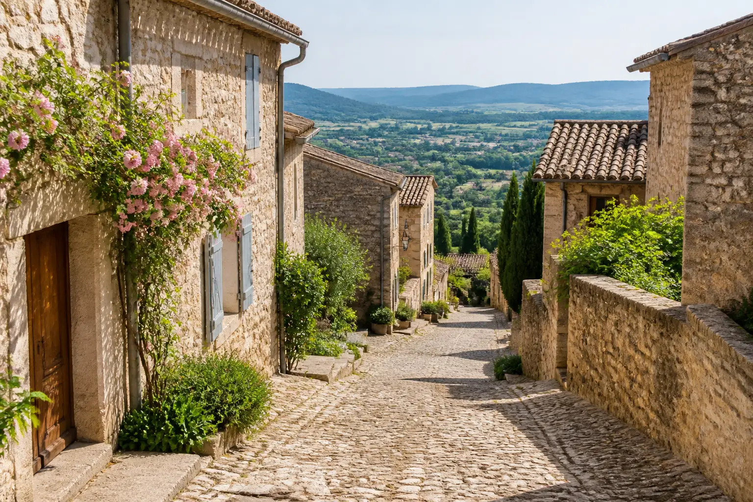 Visiter un village