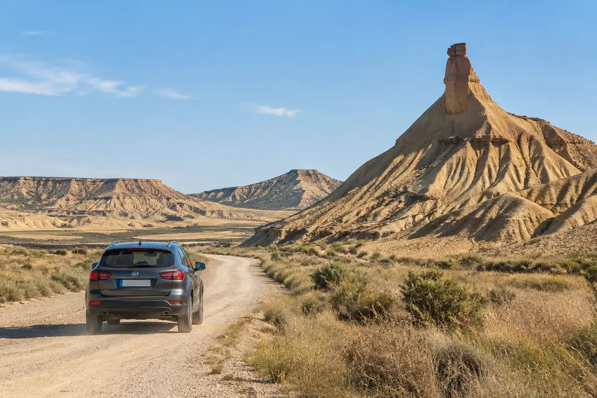 Combien de temps pour visiter les Bardenas en voiture
