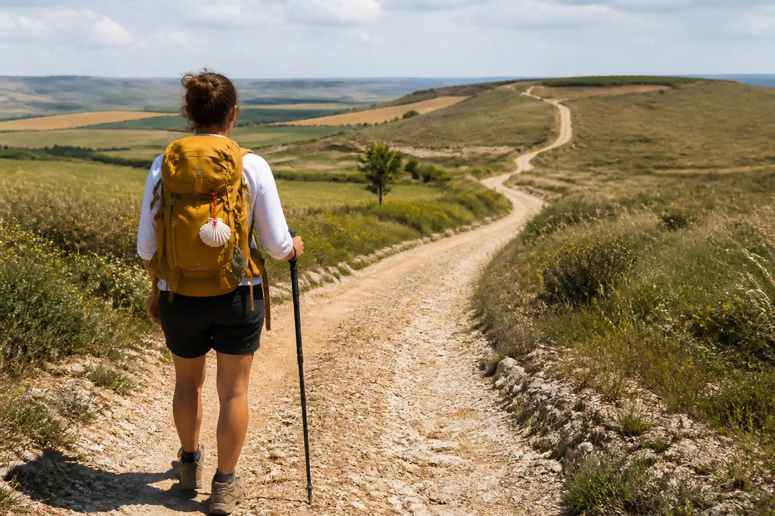 Parcourir un chemin de pèlerinage